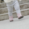 Boots souples cuir Jo Pink