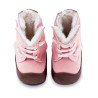 Boots souples cuir Jo Pink