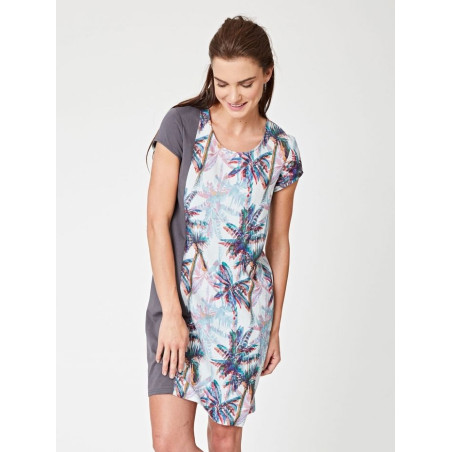 Robe tencel Solar Palms