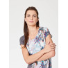 Robe tencel Solar Palms