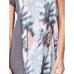Robe tencel Solar Palms