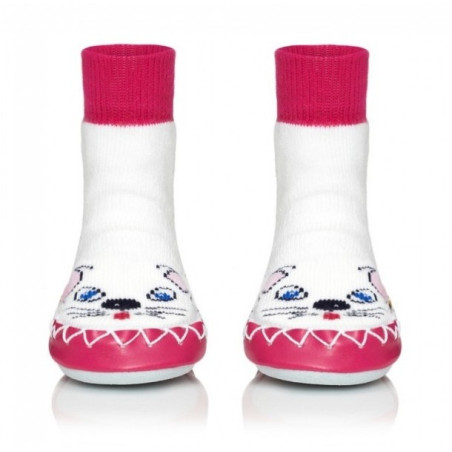 Moccis chaussons chaussettes chaton