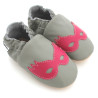 Chaussons Cuir Souple Girl Power