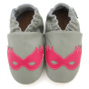 Chaussons Cuir Souple Girl Power