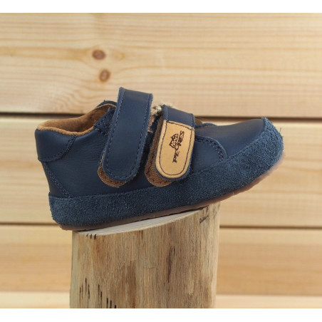 Barefoot double scratch Bleu Marine
