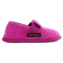 Chaussons laine Turnberg Fushia