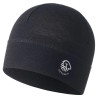 Bonnet laine Mérinos Gamsstein Noir