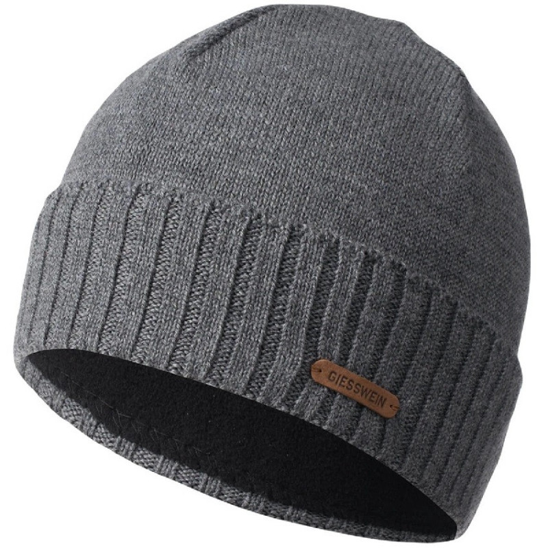 Bonnet laine Mérinos Charbon