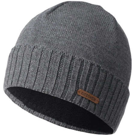 Bonnet laine Mérinos Charbon