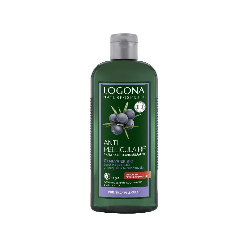 shampoing bio antipelliculaire 250 ml logona