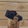 Sandales souples bleu marine