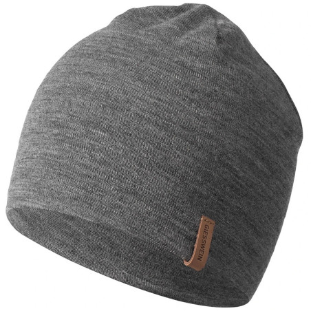Bonnet laine Merinos Cap Gris