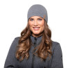 Bonnet laine Merinos Cap Gris