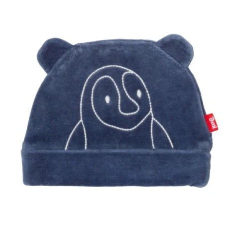 Bonnet coton bio Pingouin velours