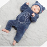 Pyjama coton bio Velours Pingouin