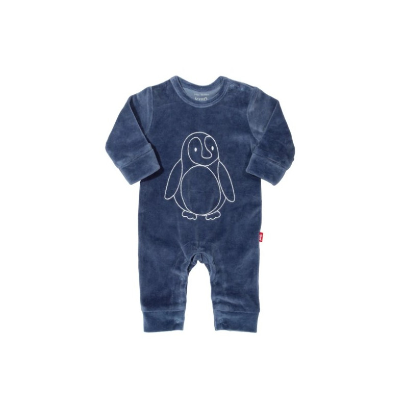 Pyjama coton bio Velours Pingouin