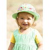 Chapeau coton bio réversible Green