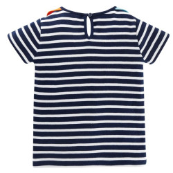 Top coton bio flower