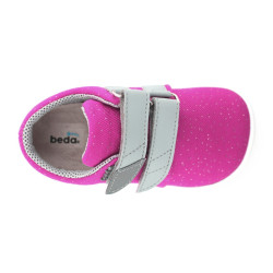 Barefoot en toile rose à paillettes