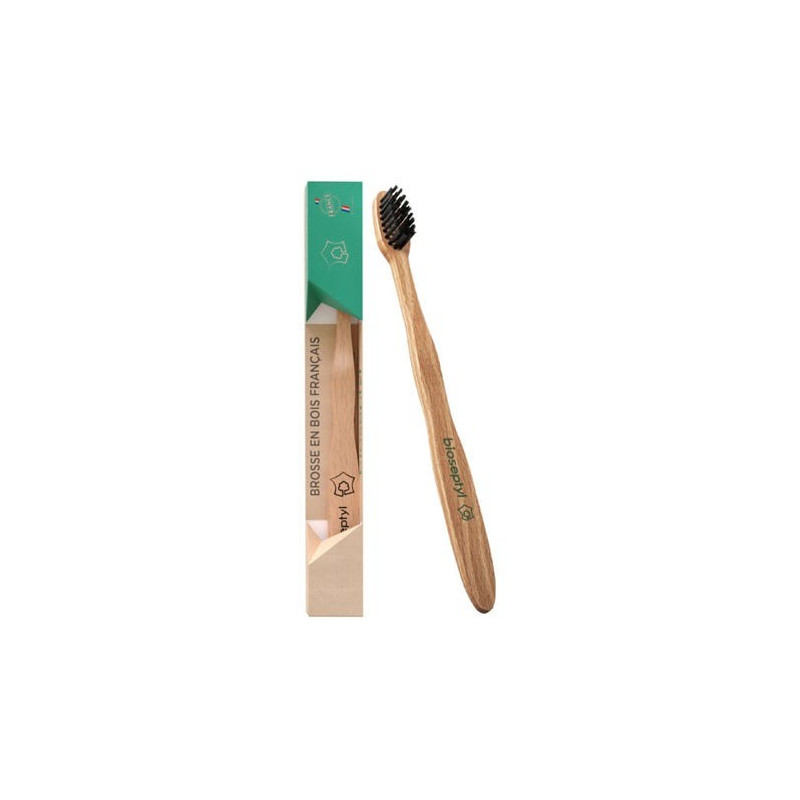 Brosse à dent Médium en Bois Verte