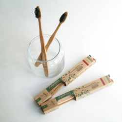 Brosse à dent Médium en Bois Blanche
