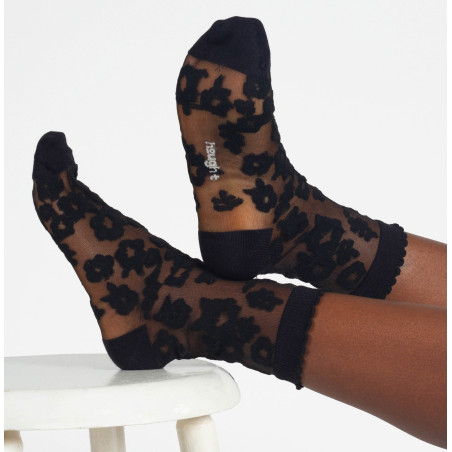 Socquettes bambou Floral