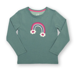 T-Shirt coton bio Rainbow Bloom