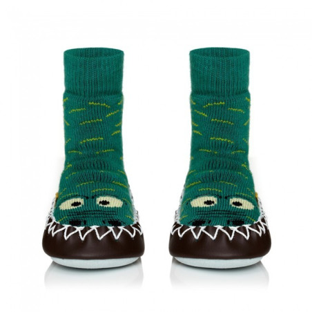 chaussons crocodiles moccis