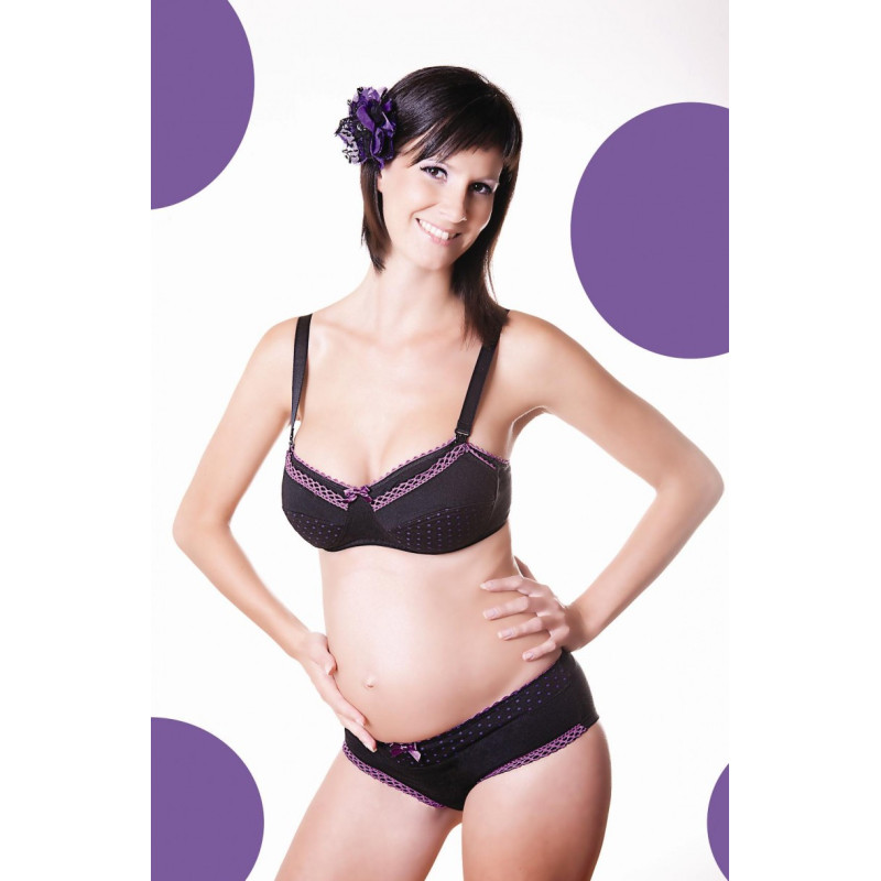Soutien gorge allaitement coton bio Sixties Peau Ethique