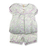 Ensemble blouse + bloomer coton bio