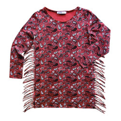 Robe coton bio Paisley