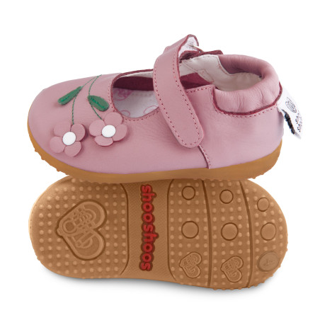 Chaussures souples cuir Biscuit crumble