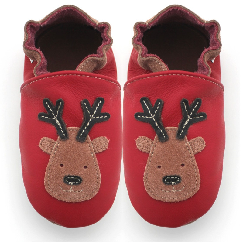 Chaussons cuir souple Rennes