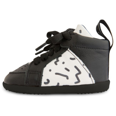Baskets souples cuir Miller